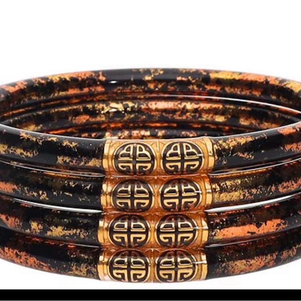Budha Girl Koi Bracelets set of 4 in size medium. New without tag